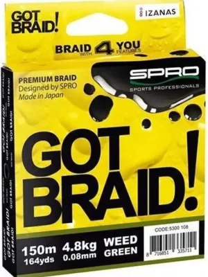 SPRO Got Braid 0,20mm / 300m / 12,8 kg Novinka