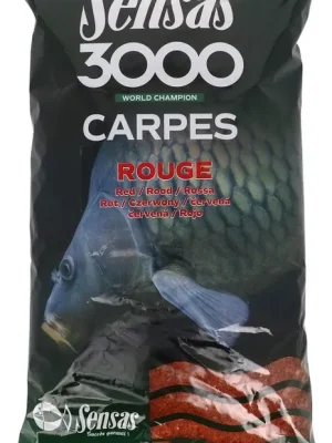 Sensas 3000 CARPES ROUGE (KAPR ČERVENÝ) 1 KG Výhodná Nabídka
