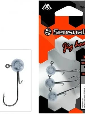 Značkový MIKADO Jigové hlavičky - SENSUAL / 14g-3/0 BN - 3ks