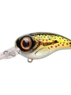 Dokud Zásoby Vydrží SPRO Fat Iris Crankbait Hardlure Rainbow Trout 4867 2210