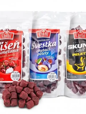 Tovární Cena Chytil Chytací pelety s dírou 20mm 250g Játra