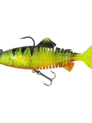 Finální Výprodej FOX RAGE gumová nástraha replicant jointed uv perch - 18 cm 80 g NRE-134