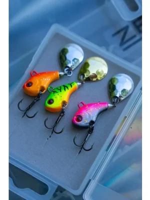 Aktuální Zebco Zebco Tail Spinner Target Fish Spin Jig Set 3ks - 10g