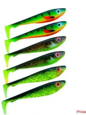 Časově Omezené Svartzonker McRubber Shad 9cm 6Pack Color