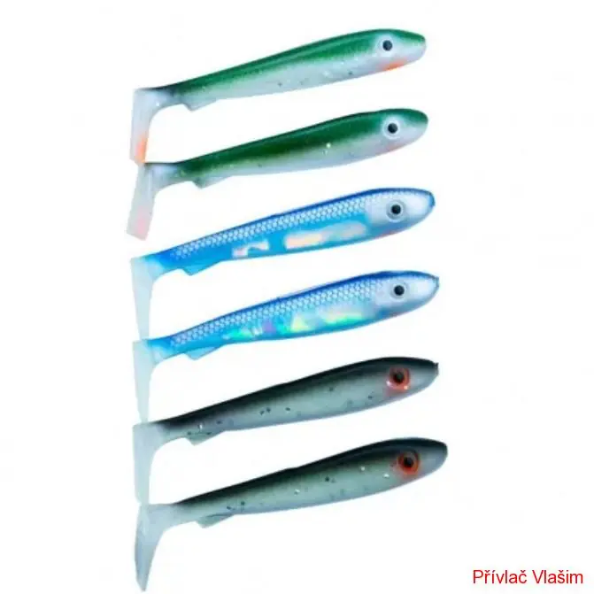 Nízká Cena Svartzonker Bass 8cm 6Pack Baitfish