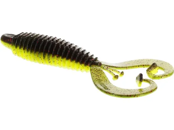 Westin RingCraw 9cm 6g Black/Chartreuse Časově Omezené