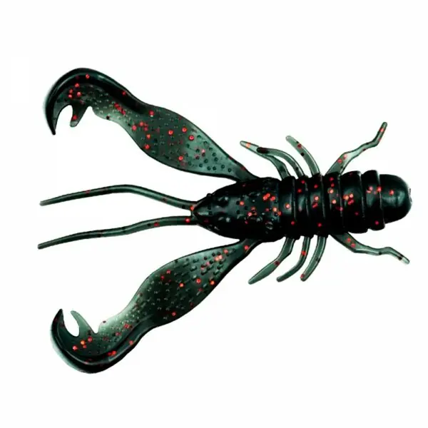 LMAB Finesse Filet Craw 7cm Night Fire 5ks Expresní Doručení