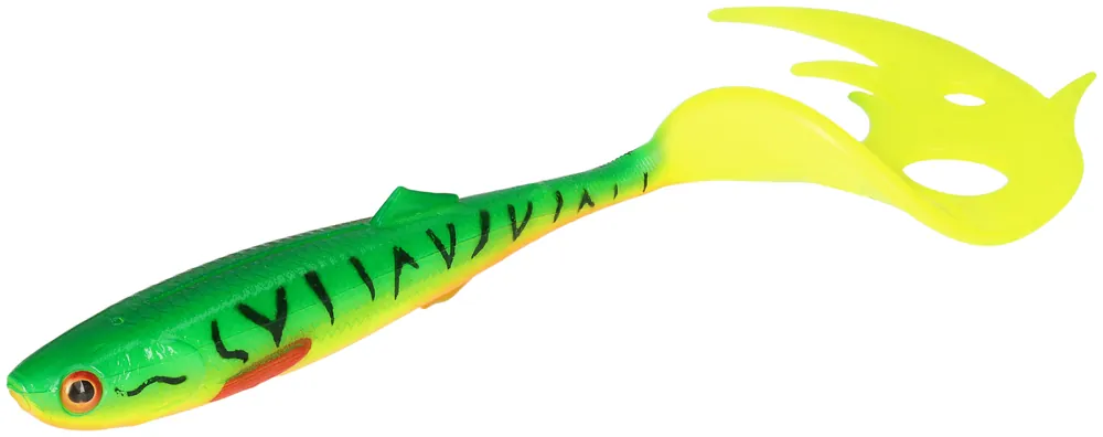 Akční Cena Mikado Sicario Pike Tail 18cm Fire Tiger