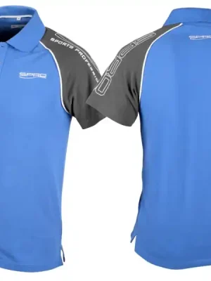 Vysoce Kvalitní SPRO Tričko Blue/Grey Polo XL