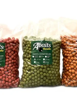 ABAITS Boilies 20 mm 10 kg Broskev Krab (Není skladem) Akční Nabídka