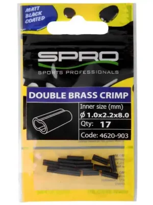 Krimpovací spojky Spro Matte Black Double Zlevněný