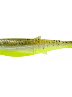 Ripper Savage Gear Cannibal Shad 6,8 cm Green Pearl Yellow Značkový