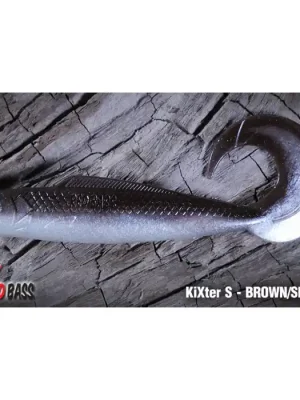 Značkový Twister Redbass Kixter S 70 mm Brown/Silver