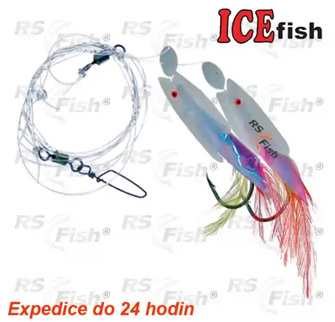 Tovární Cena Návazec na moře Ice Fish - fólie s peřím 1168 A