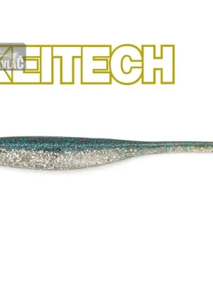 Gumová nástraha Keitech Shad Impact 5" 12,5cm Hasu (Silver Shiner) (6ks) Akce