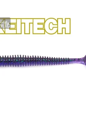 Víkendová Akce Gumová Nástraha Keitech Swing Impact 3,5", 8,5cm Electric June Bug (8ks)