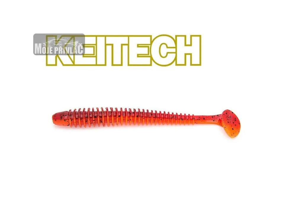 Akce Gumová Nástraha Keitech Swing Impact 4", 10cm Delta Craw (8ks)