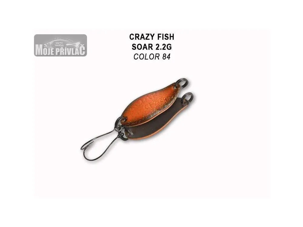 Časově Omezené Plandavka Crazy Fish Soar 27mm 2,2g color 84