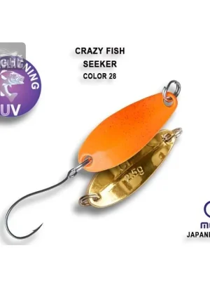 Výprodej Plandavka Crazy Fish Seeker 29mm 2g color 28