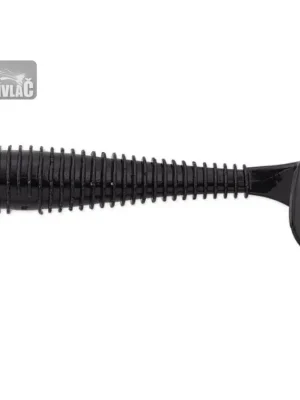 Gumová Nástraha Keitech Swing Impact Fat 5,8" 14,5cm Black (4ks) Omezená Nabídka