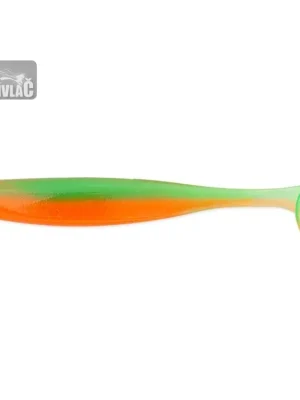 Akce Gumová Nástraha Keitech Easy Shiner 2'' 5,4cm UV Lime / Orange (12ks)