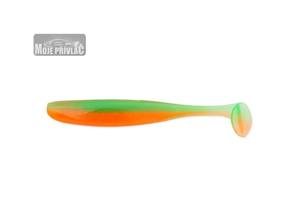 Akce Gumová Nástraha Keitech Easy Shiner 2'' 5,4cm UV Lime / Orange (12ks)