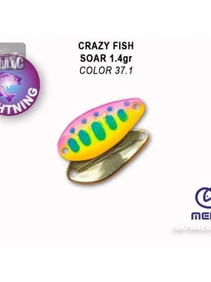Autentický Plandavka Crazy Fish Soar 20mm 1,4g color 37,1