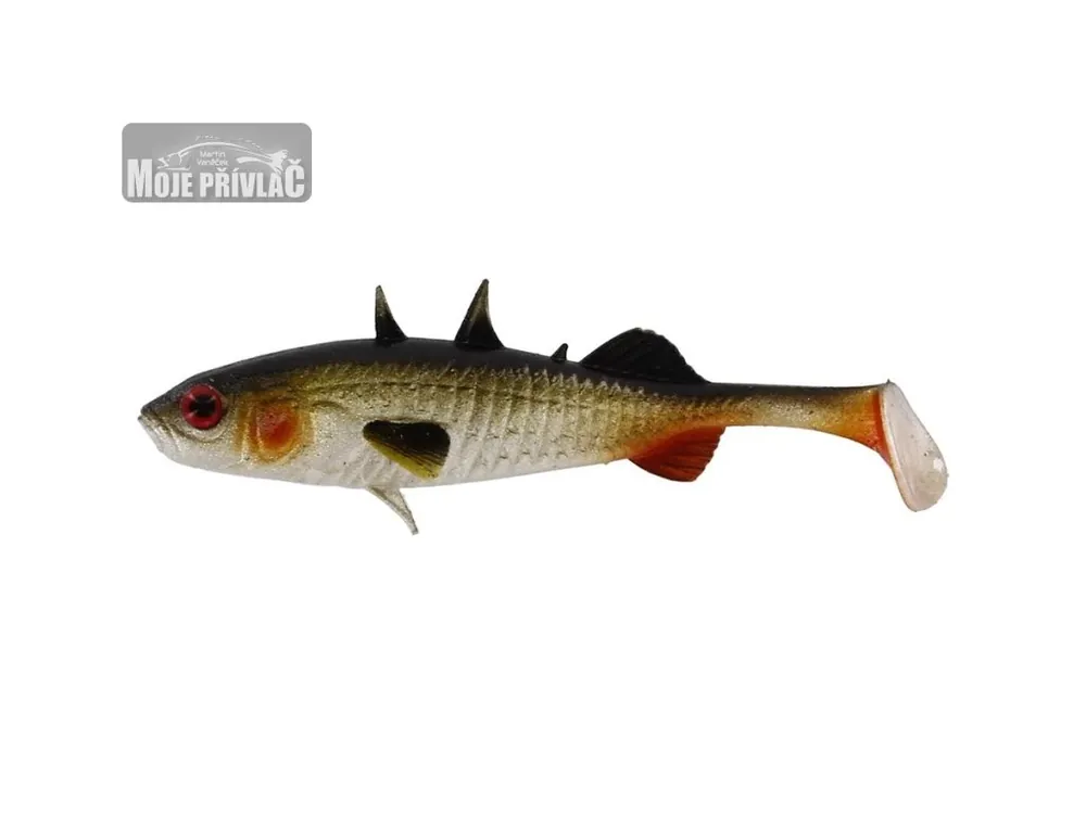 Akce Westin: Gumová nástraha Stanley the Stickleback 9cm Lively Roach (1ks)