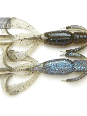 Autentický Gumová nástraha Keitech Crazy Flapper 4.4" 11cm Electric Smoke Craw (6ks)