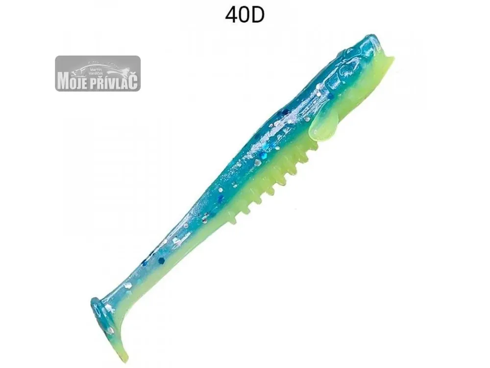 Akční Cena Gumová nástraha Crazy Fish Nano Minnow 7cm 40D (5ks)
