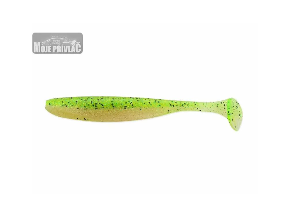Aktuální Gumová Nástraha Keitech Easy Shiner 6,5'' 16,5cm Chart Back Green (AM-EDITION) (3ks)