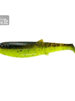 Autentický Gumová nástraha Savage Gear Cannibal Shad 8cm Chartreuse Pumpkin (1ks)