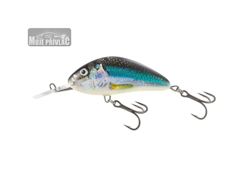 Značkový Wobler Salmo Hornet 9cm Floating Holo Smelt