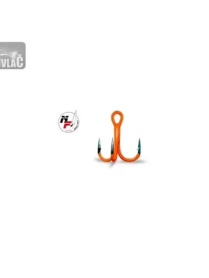 Trojháček Gurza Fluo Orange vel. 4, 3ks UV Levný