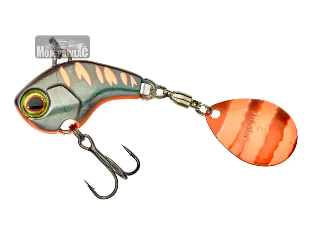 Speciální Cena Tail Spinner Illex Deracoup 3/80Z 10g Motor Oil Tiger