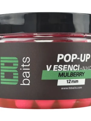 Novinka TB Baits Plovoucí Boilie Pop-Up Mulberry + NHDC 65 g