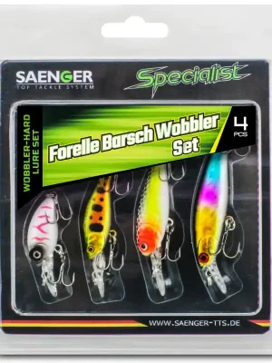 Nová Kolekce Saenger set woblerů Trout 1