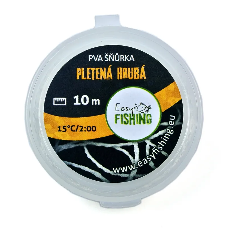 Objednat Nyní EasyFISHING PVA šňůrka silnější pletená hrubá 10m