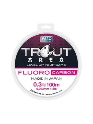 Asso Fluocarbon Trout Area 100 m Vysoce Kvalitní
