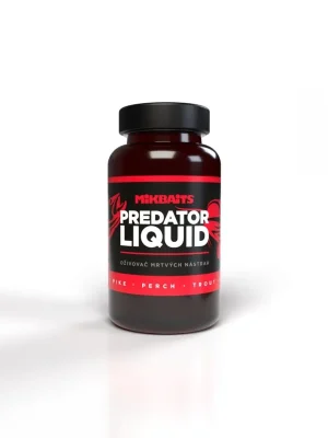 Výhodná Nabídka Mikbaits Predator liquid 250ml - PREDATOR oživovač mrtvých nástrah