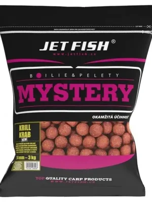 Jet Fish Mystery boilie 3kg - 24mm : KRILL / KRAB NEW Nejlepší Cena