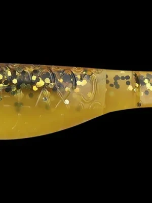 Relax Gumová nástraha Kopyto 3 - 7,5 cm - Rootbeer gold black glitter Speciální Cena