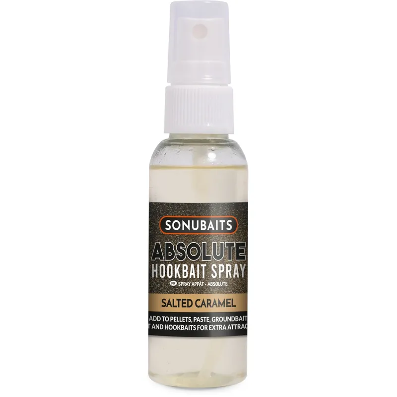 Sonubaits Absolute Bait Spray 50ml - Salted Caramel Nejprodávanější