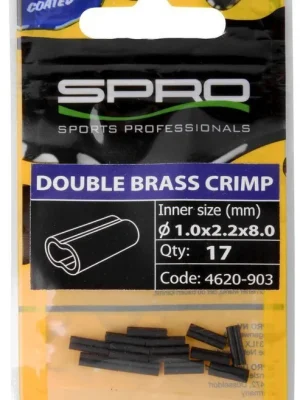 Expresní Doručení Krimpovací trubičky SPRO MB Double Brass Crimp 17ks 8mm 1,2mm