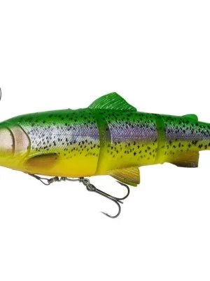 Gumová nástraha pstruh Savage Gear 4D Line Thru Trout MS 20cm 98g - Fire Trout Cenový Hit