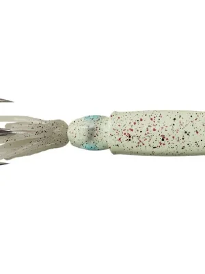Akce Pilker oliheň SG 3DSwim Squid Jig 24cm 300g - Green Eye Glow
