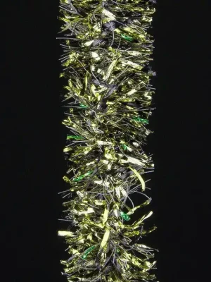Značkový Tinsel Chenille 4mm CHT-04 - paví mosazná