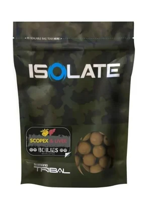 Značkový Shimano Boilies Isolate Scopex Liver