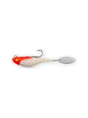 Nová Kolekce Black Cat Nástraha Mad Flash Spin Tail Red Head 14 cm 82 g