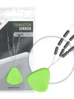Cenový Hit Carp Zoom Zarážka Tungsten - 9 ks / Vel. M / 6 mm
